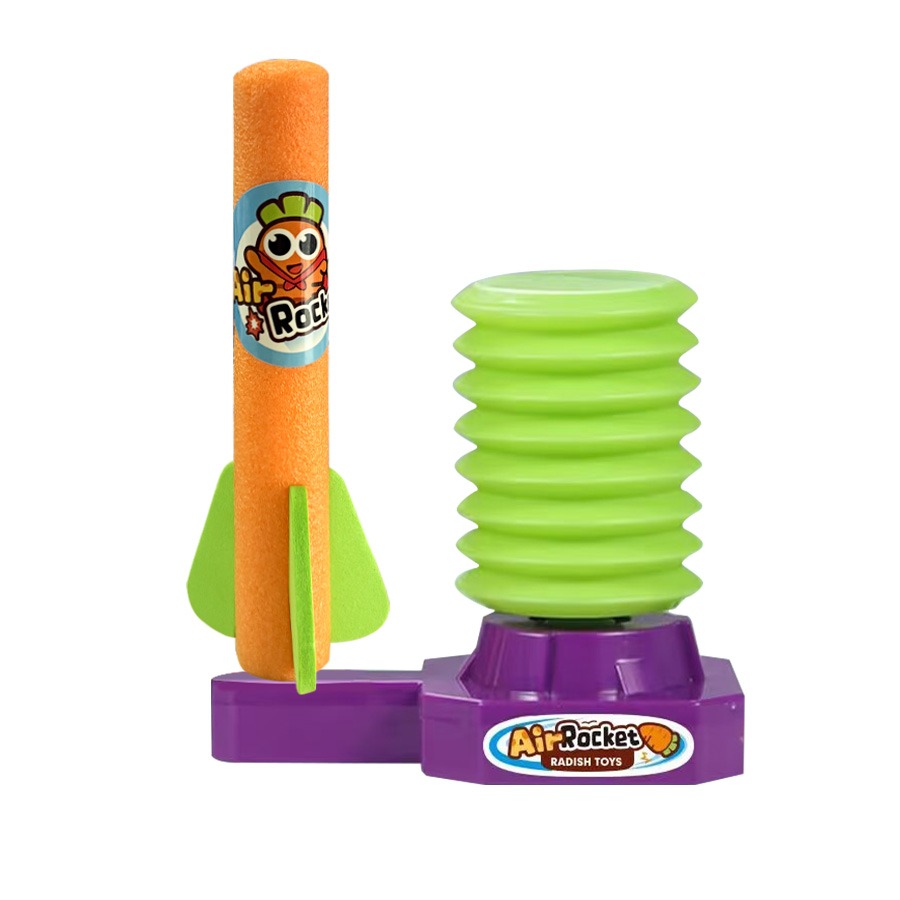 Carrot rocket toy