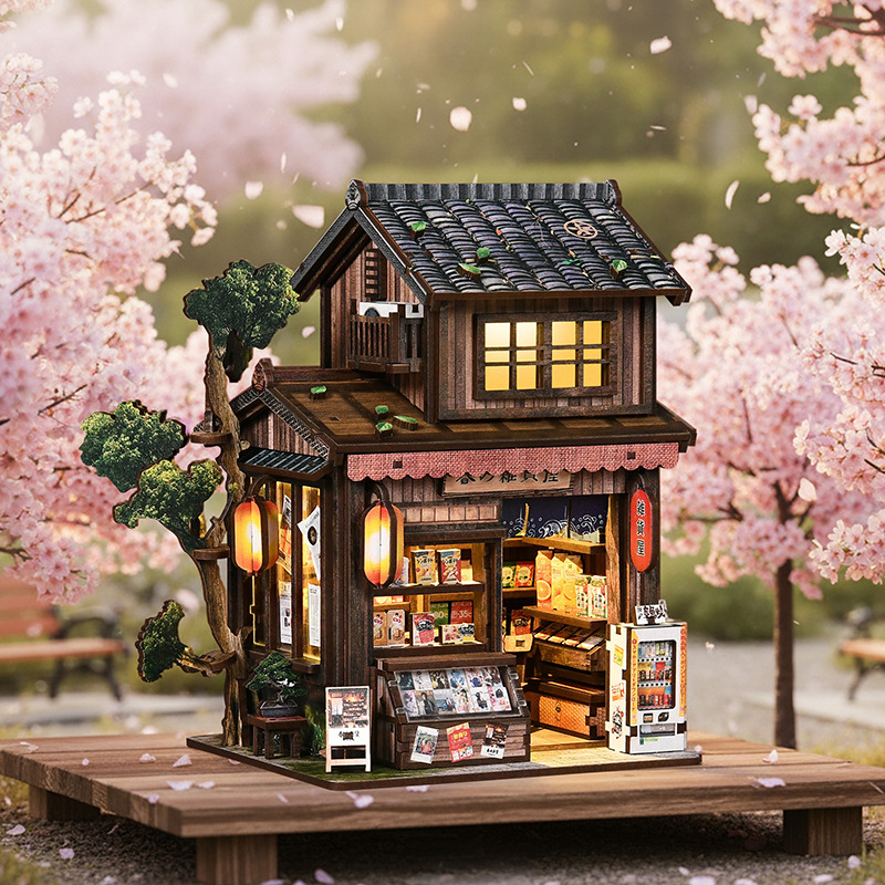 Hut DIY Spring Day Grocery Store 3D