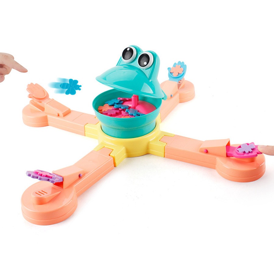 Frog feeding adventure game