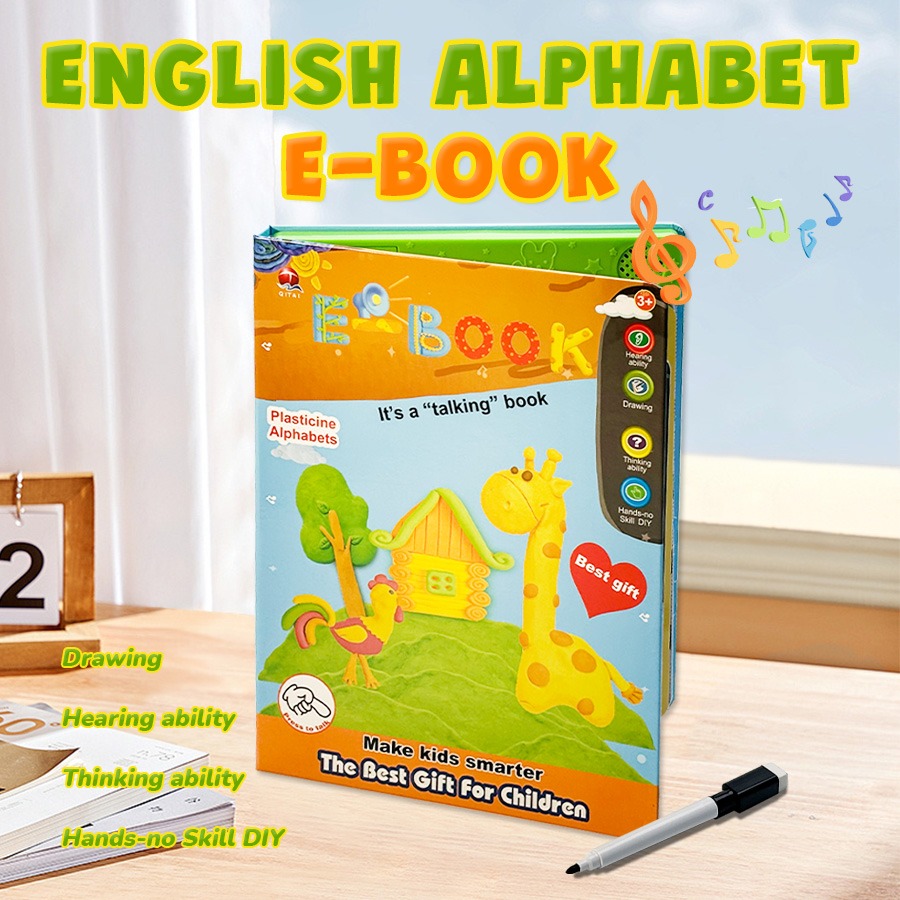 QT1011 English early education point reading toy
