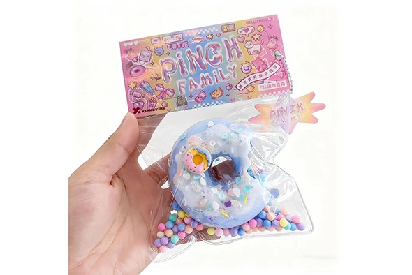 Stress relief sensory squeeze toy