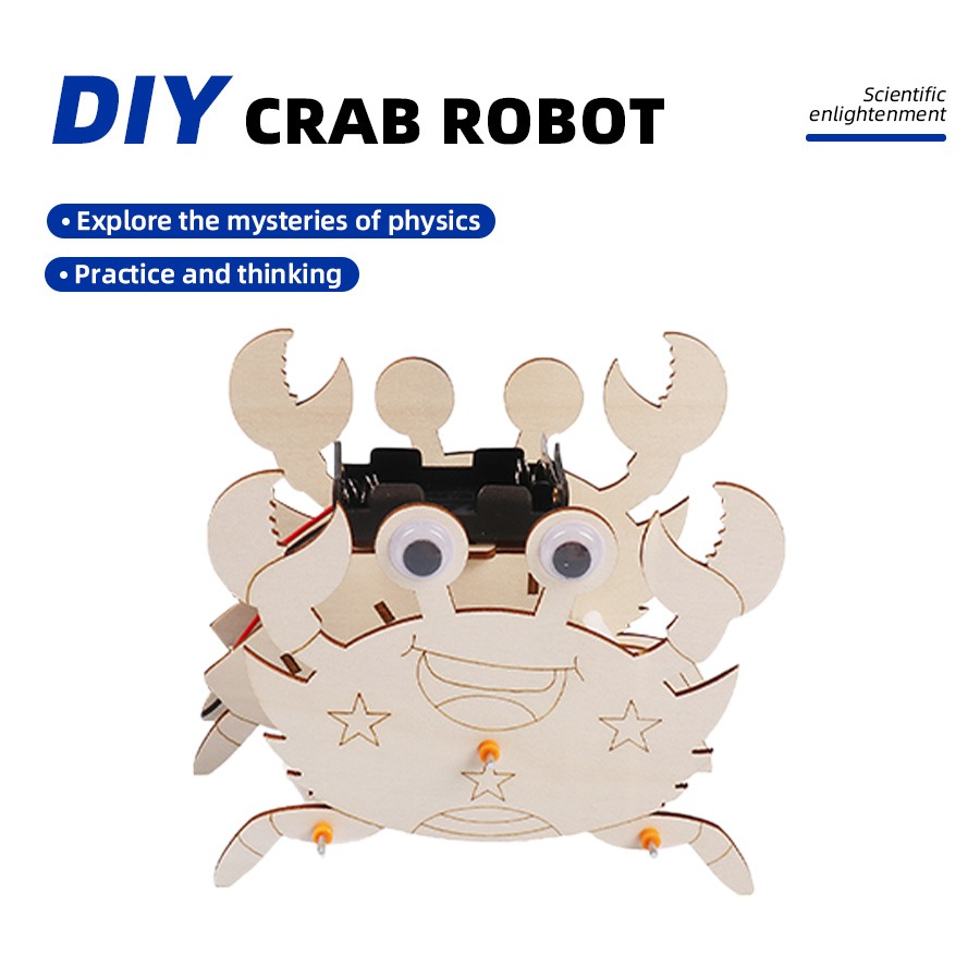 Biomimetic mechanical crab toy